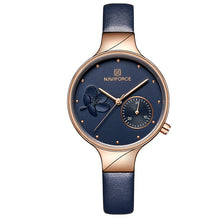 Load image into Gallery viewer, Waterproof Quartz Watch With PU Strap For Women
