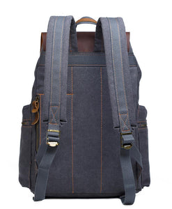 Men's And Women's High Quality Canvas Backpack