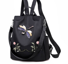 Load image into Gallery viewer, Oxford Cloth Embroidered Backpack
