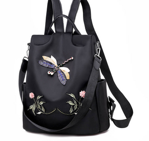 Oxford Cloth Embroidered Backpack