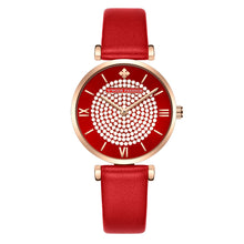 Load image into Gallery viewer, Fashion Diamond Dial Quartz Belt Waterproof Watch
