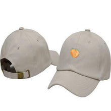 Load image into Gallery viewer, Peach Embroidery Peaked Cap For Men And Women
