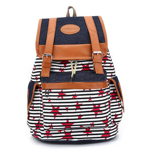 Women's Fashion Schoolbag Travel Laptop Bag Backpack