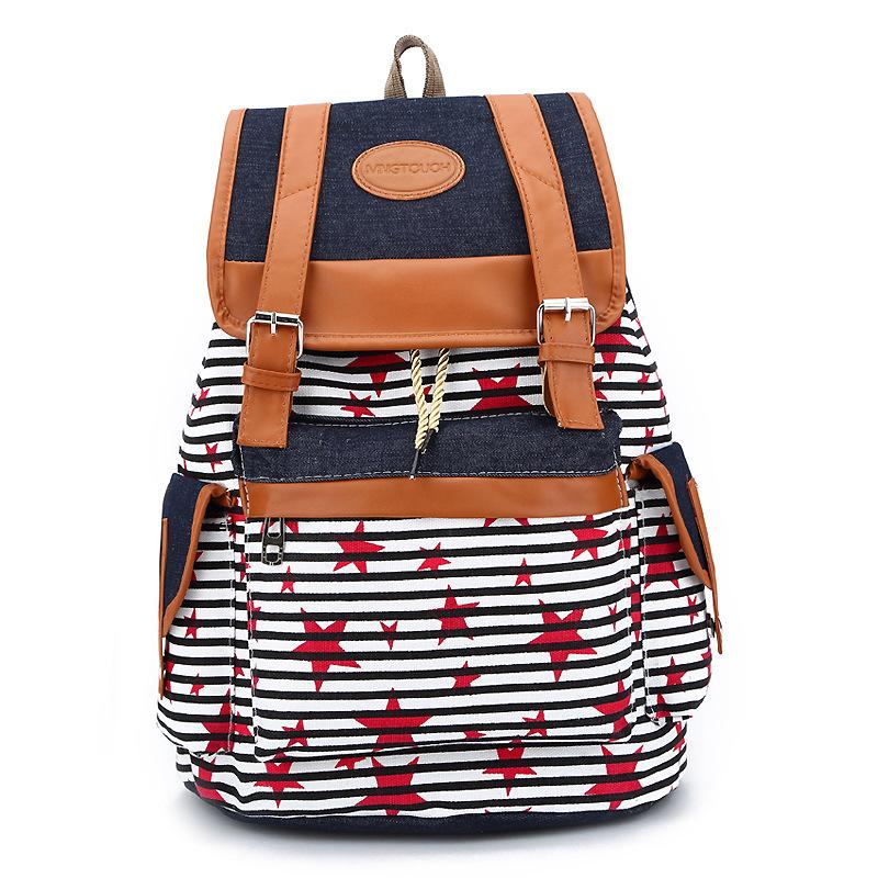 Women's Fashion Schoolbag Travel Laptop Bag Backpack