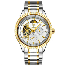 Load image into Gallery viewer, Men's Fashion Mechanical Watch With Stainless Steel Strap
