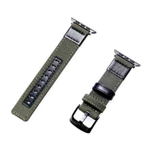 Load image into Gallery viewer, Fashionable Simple Color Contrast Canvas Watch Wristband

