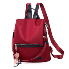 Load image into Gallery viewer, Oxford Versatile Anti Theft Canvas Backpack For Ladies
