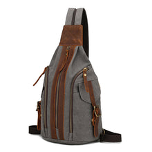 Load image into Gallery viewer, Male Multifunctional Retro Canvas Crossbody Bag
