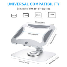 Load image into Gallery viewer, 360 Degree Rotating Desktop Laptop Stand
