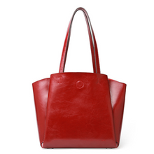 Load image into Gallery viewer, Pleated Leather Shoulder Bag
