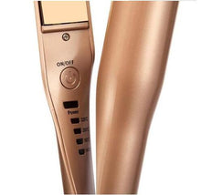 Load image into Gallery viewer, Hair Straightener Splint Double Use Hair Curler

