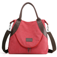 Load image into Gallery viewer, Canvas Bag Female Casual Messenger Bag
