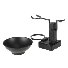 Load image into Gallery viewer, 2 In 1 Shaving Holder Set Alloy Shaving Stand Soap Bowl
