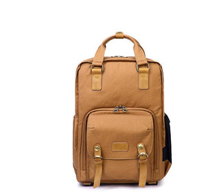 Professional Photo Bag Simple Light Canvas Fashion Backpack