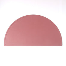 Load image into Gallery viewer, Food Grade Silicone Round Children Waterproof Placemat
