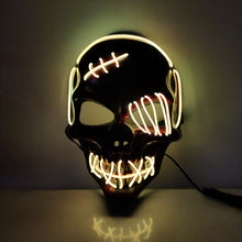 Load image into Gallery viewer, Halloween Scary One-Eyed Pirate Mask Cosplay Led Mask
