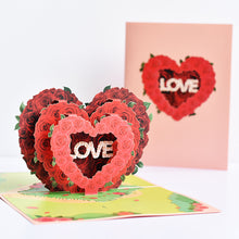 Load image into Gallery viewer, 3D Pop-Up Cards Flowers Birthday Card Anniversary Gifts
