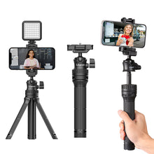 Load image into Gallery viewer, 2-in-1 Multifunctional Phone Clip Extendable Tripod
