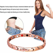 Load image into Gallery viewer, Therapy Bracelet Weight Loss Energy Slimming Bangle
