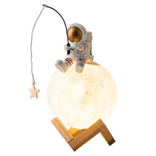 Load image into Gallery viewer, Astronaut Figurines Home Decoration Resin Spaceman Night Light
