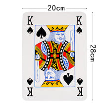 Load image into Gallery viewer, Oversized Playing Big-name Poker Wedding Game Props
