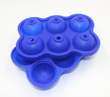 Load image into Gallery viewer, Large Ice Cube Maker Silicone Mold 6 Cell Ice Ball
