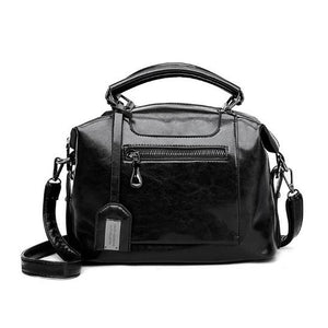 Oil-wax Leather Lady's Bag Leather Handbag Shoulder Bag