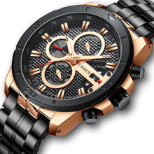 Load image into Gallery viewer, Multifunctional Quartz Watch With Calendar Feature
