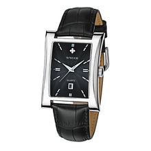 Load image into Gallery viewer, Men's Leather Strap Quartz Watch With Calendar
