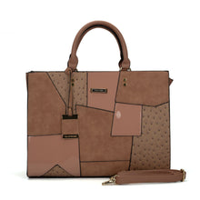 Load image into Gallery viewer, Geometric Pattern Single Shoulder Stitching Ladies Handbag

