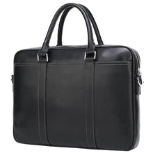 Load image into Gallery viewer, Men&#39;s Leather Portable Briefcase
