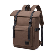 Load image into Gallery viewer, Leisure Solid Color Outdoor Waterproof Business Backpack
