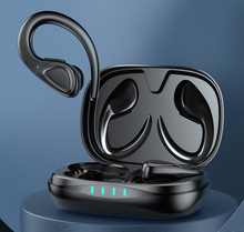 Load image into Gallery viewer, Bluetooth Headset Binaural Wireless Sports Hanging Ear Type
