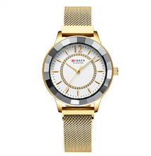 Load image into Gallery viewer, Fashionable Ladies Watch With Magnet Buckle Mesh Belt
