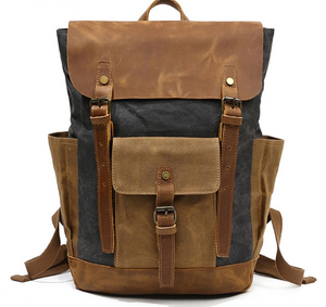 Fashion Canvas Backpack For Men And Women