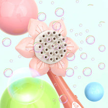 Load image into Gallery viewer, Portable Bubble Sunflower Shape Bubble Machine Toy
