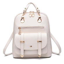 Load image into Gallery viewer, Women's Fashion PU Leather Dual-use Backpack
