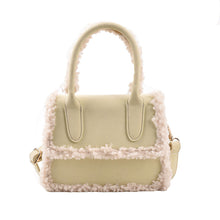 Load image into Gallery viewer, Plush Design Fur Stitching One-shoulder Messenger Bag

