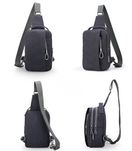 Load image into Gallery viewer, Men&#39;s Canvas Cross Body Bag
