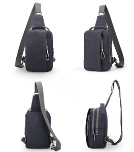 Men's Canvas Cross Body Bag