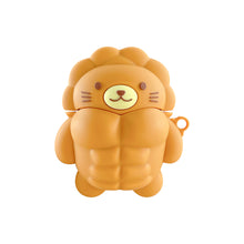 Load image into Gallery viewer, Muscle Bear Cartoon Silicone Earphone Case
