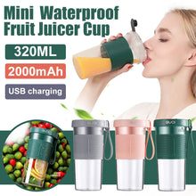 Load image into Gallery viewer, Mini USB Rechargeable Portable Electric Fruit Juicer Kitchen
