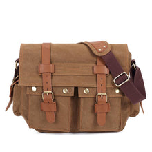 Load image into Gallery viewer, Men&#39;s Canvas Shoulder Bag
