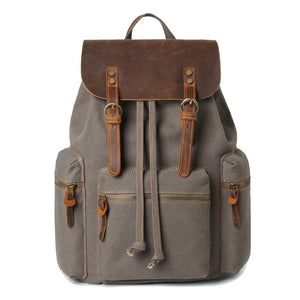 Men's And Women's High Quality Canvas Backpack