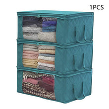 Load image into Gallery viewer, Non-woven Wardrobe Storage Bag Quilts Clothing
