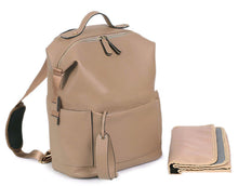 Load image into Gallery viewer, PU Leather Casual Mommy Backpack
