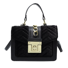 Load image into Gallery viewer, Fashion Velvet Lady's One-shoulder Small Messenger Bag

