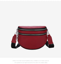 Load image into Gallery viewer, Fashion Lady's Leather One-Shoulder Saddle Bag
