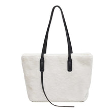 Load image into Gallery viewer, Large-capacity Fashion Plush One-Shoulder Bag
