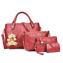 Load image into Gallery viewer, Four-piece European And American Style Fashion Messenger Bag
